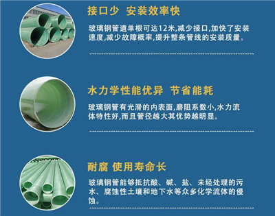 玻璃钢管道的使用寿命和相关标准 玻璃钢管道的使用寿命和相关标准