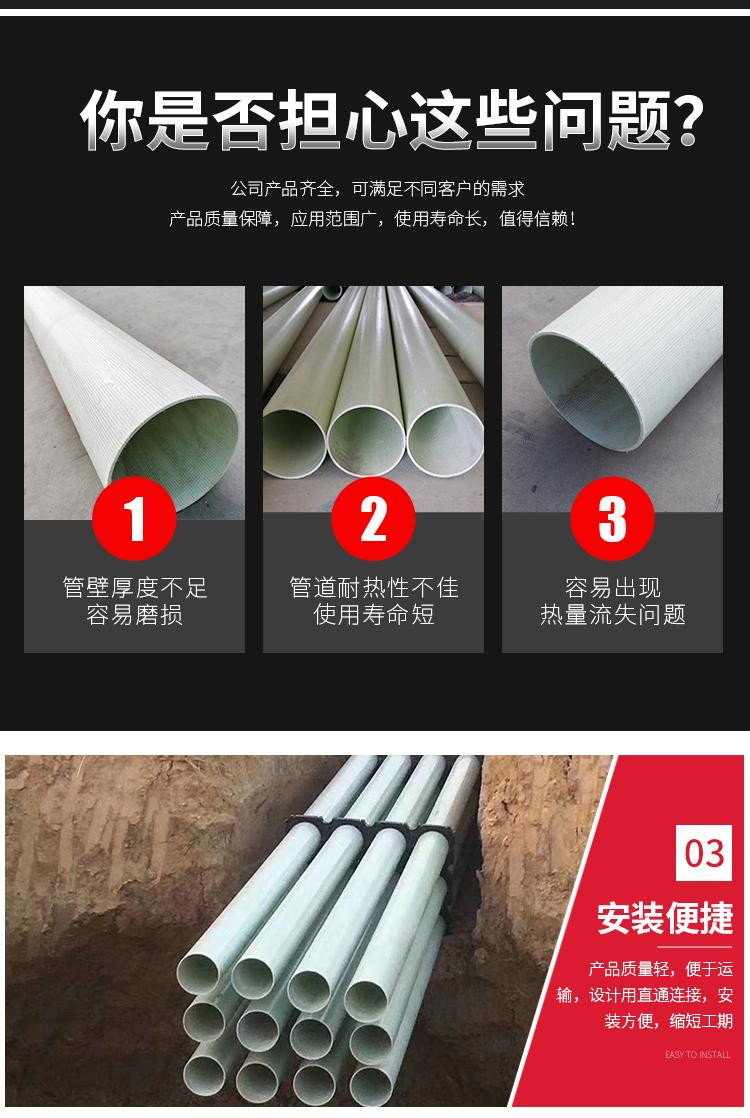 纤维编绕拉挤管厂家现货批发 纤维编绕拉挤管厂家现货批发